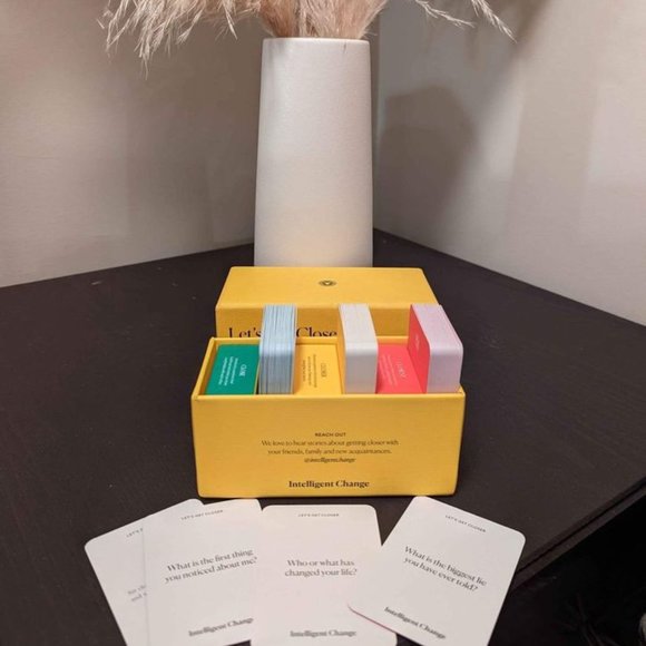 Intelligent Change: Let's Get Closer Cards Game - Picture 2 of 2